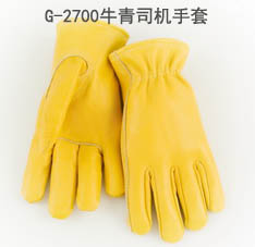 G-2700金黃牛青皮機械師手套26cm